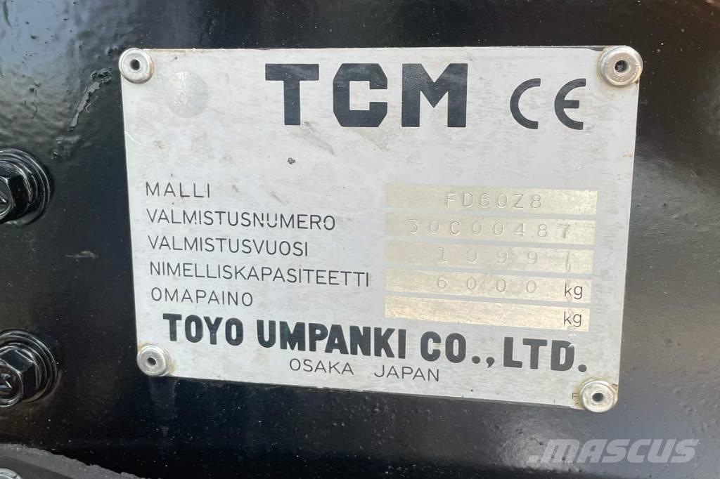 TCM FD 60 Dízel targoncák