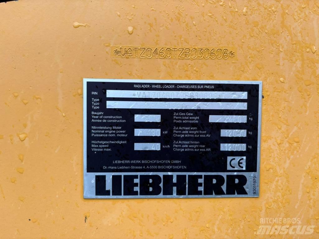 Liebherr L 566 Gumikerekes homlokrakodók