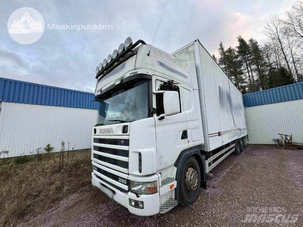 Scania R 114 Dobozos teherautók