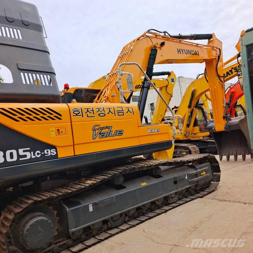 Hyundai 305 LC-9T Lánctalpas kotrók