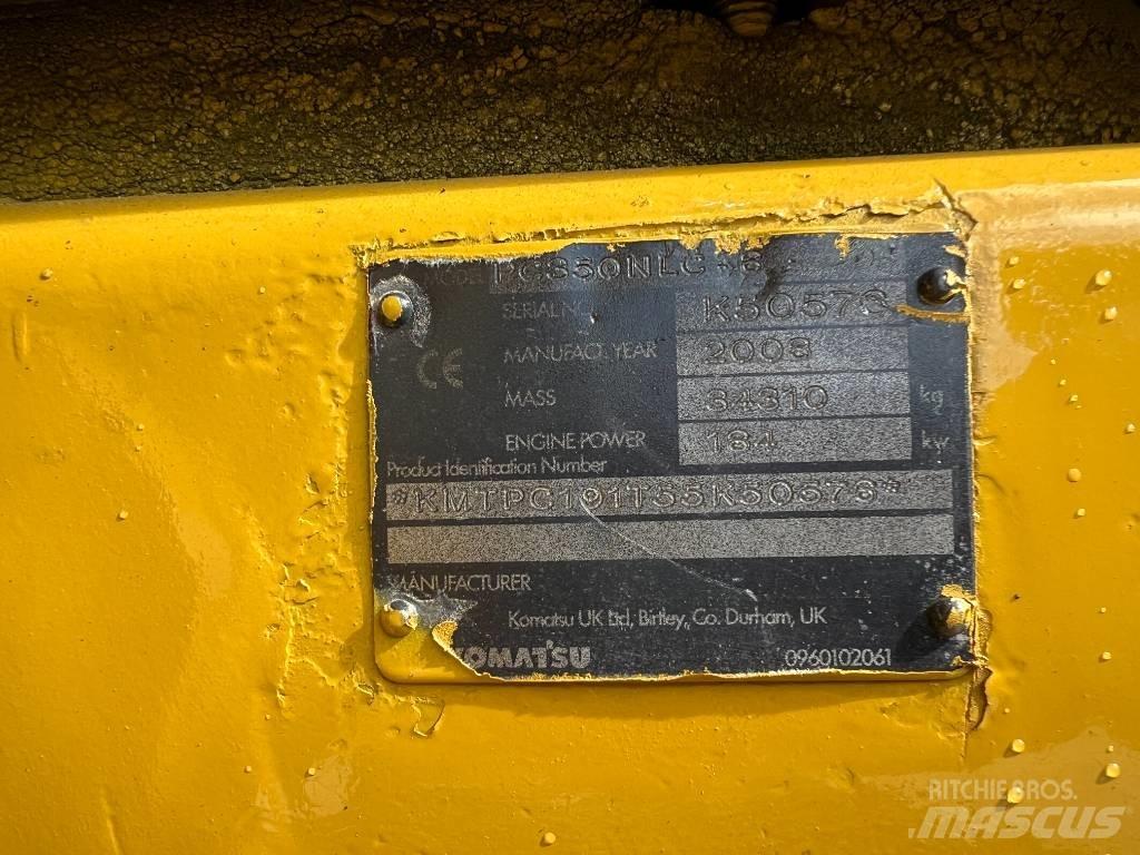 Komatsu PC 350 NLC-8 Lánctalpas kotrók