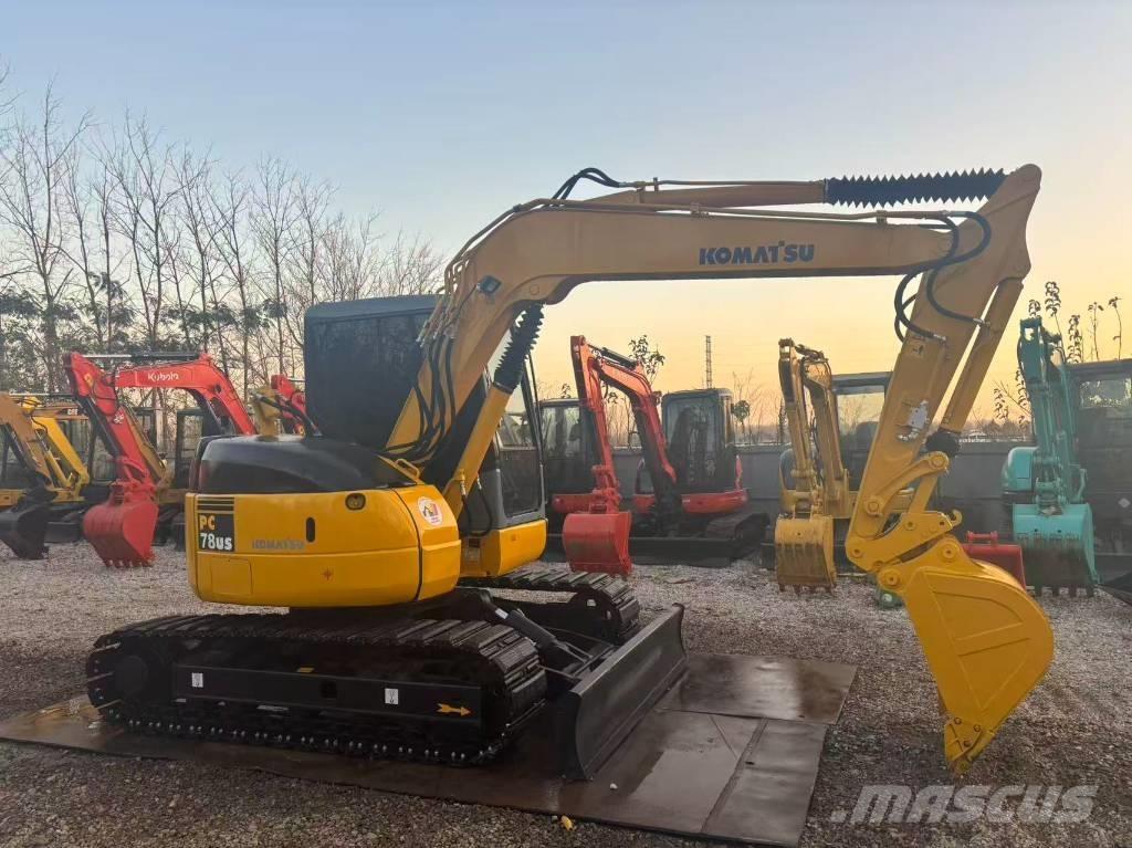 Komatsu PC 78 US Mini kotrók < 7t
