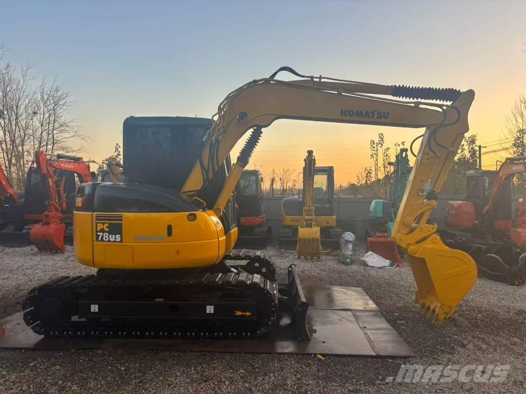 Komatsu PC 78 US Mini kotrók < 7t