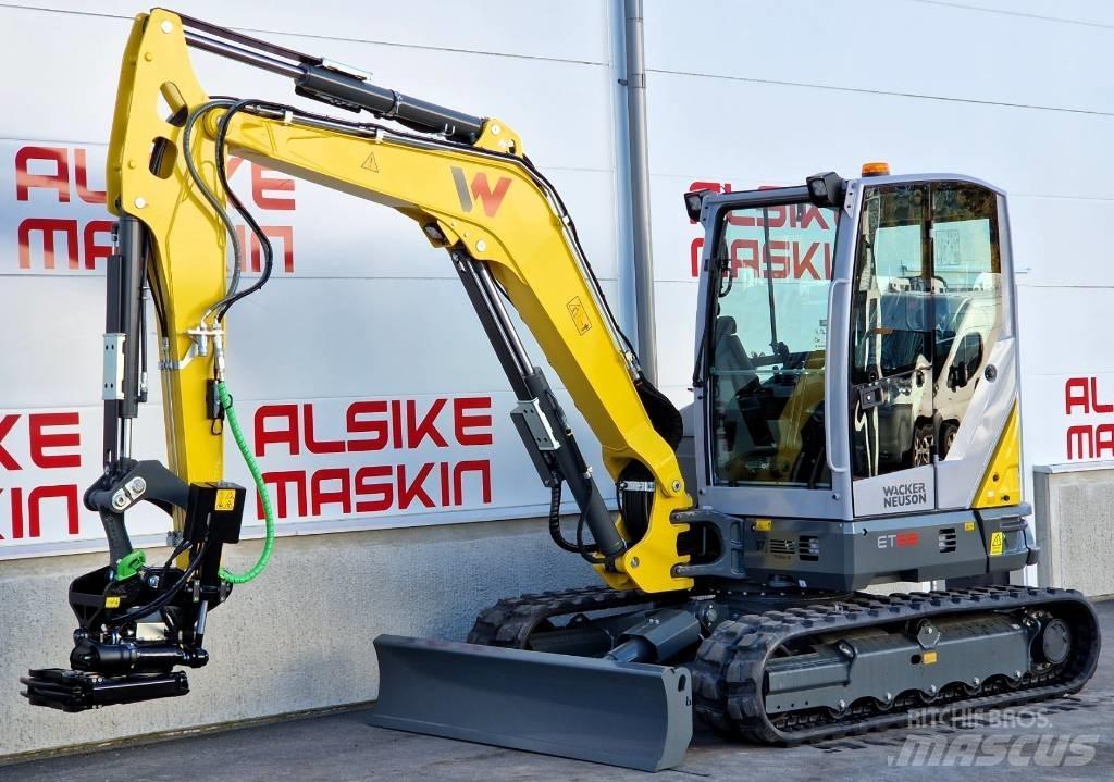 Wacker Neuson ET 58 Mini kotrók < 7t