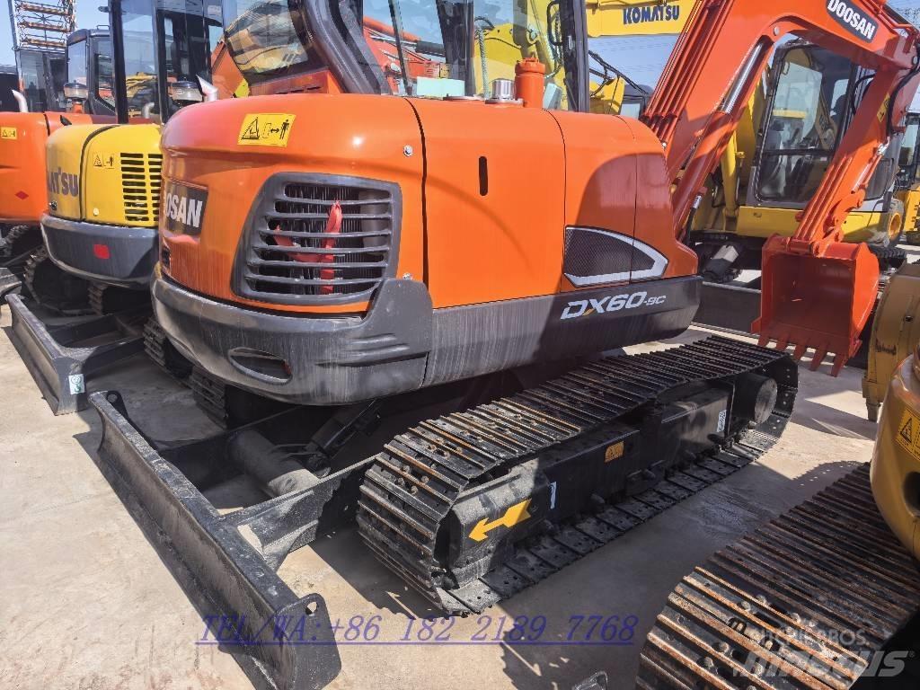 Doosan DX60 Lánctalpas kotrók