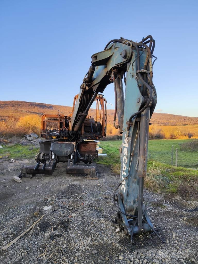 Mecalac 714MW Gumikerekes kotrók