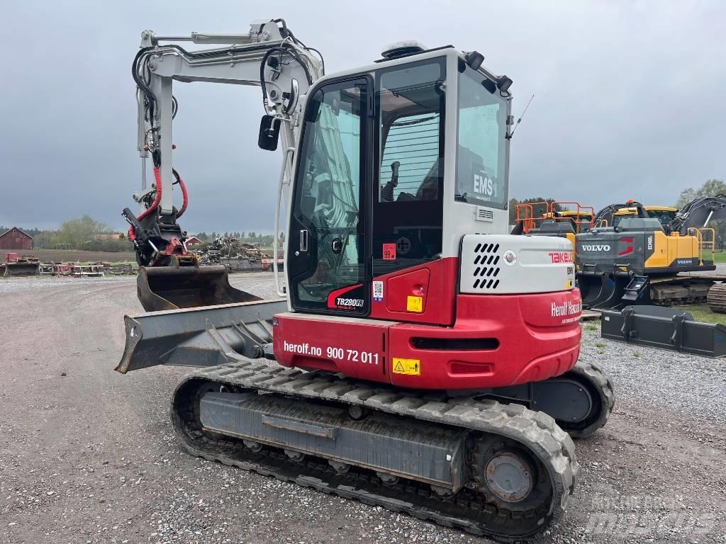 Takeuchi TB 280 FR Közepes (midi) kotrók 7 t - 12 t