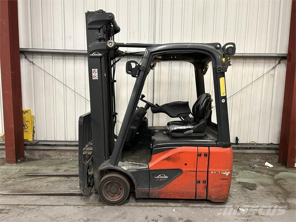 Linde E16C-02 Elektromos targoncák