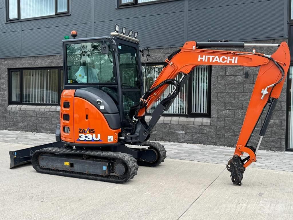 Hitachi ZX 33 U-6CLR Mini kotrók < 7t