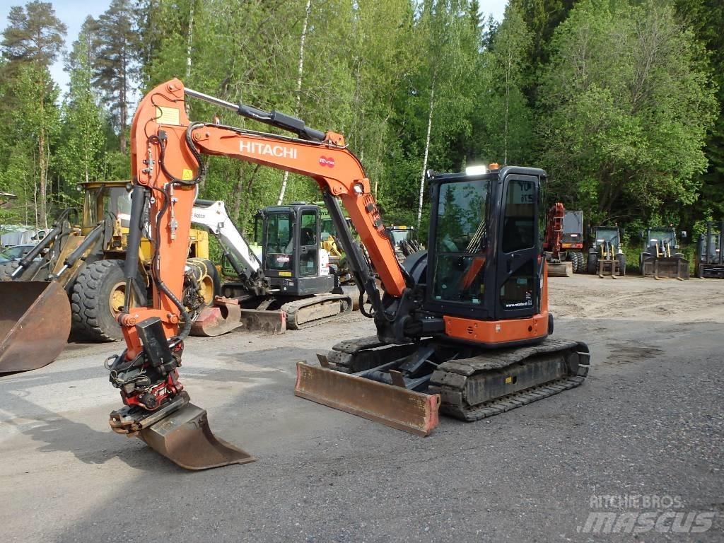 Hitachi ZX 55 U-5 A Mini kotrók < 7t