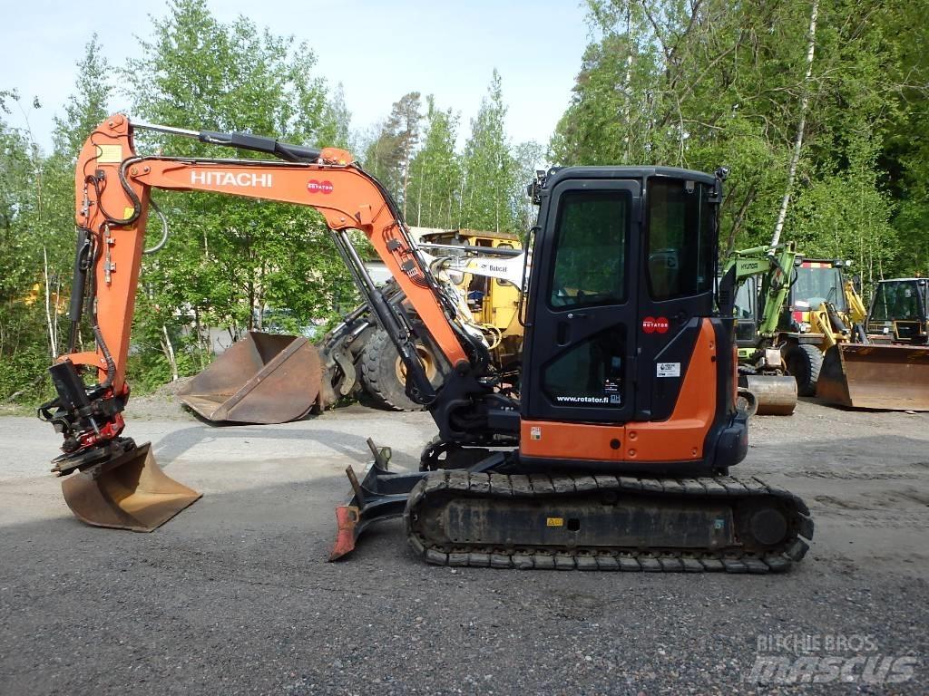 Hitachi ZX 55 U-5 A Mini kotrók < 7t