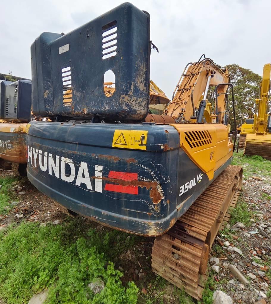 Hyundai R 350 LVS Lánctalpas kotrók