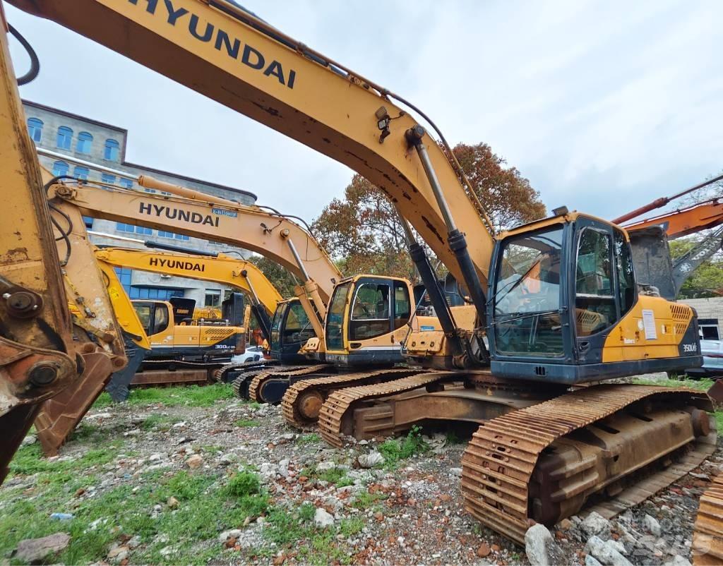 Hyundai R 350 LVS Lánctalpas kotrók
