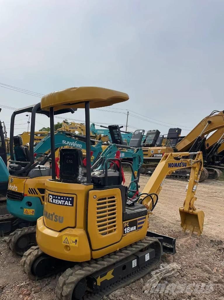 Komatsu PC18 Mini kotrók < 7t