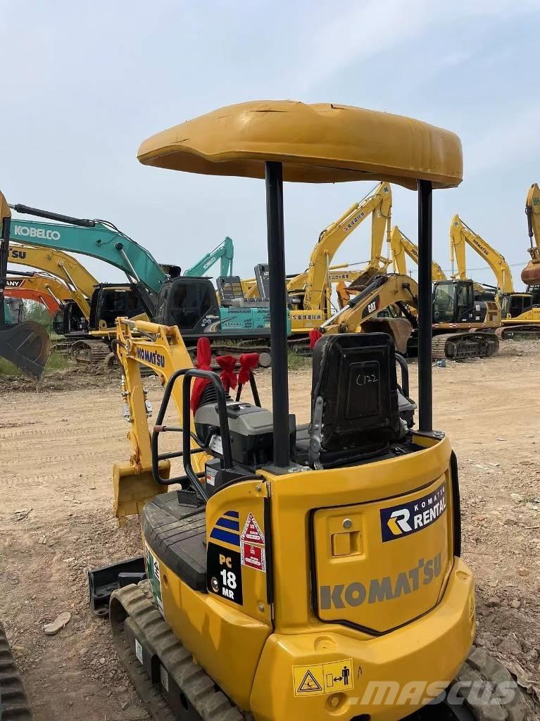 Komatsu PC18 Mini kotrók < 7t