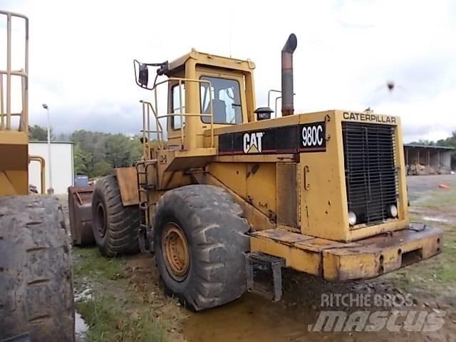 CAT 980C Gumikerekes homlokrakodók