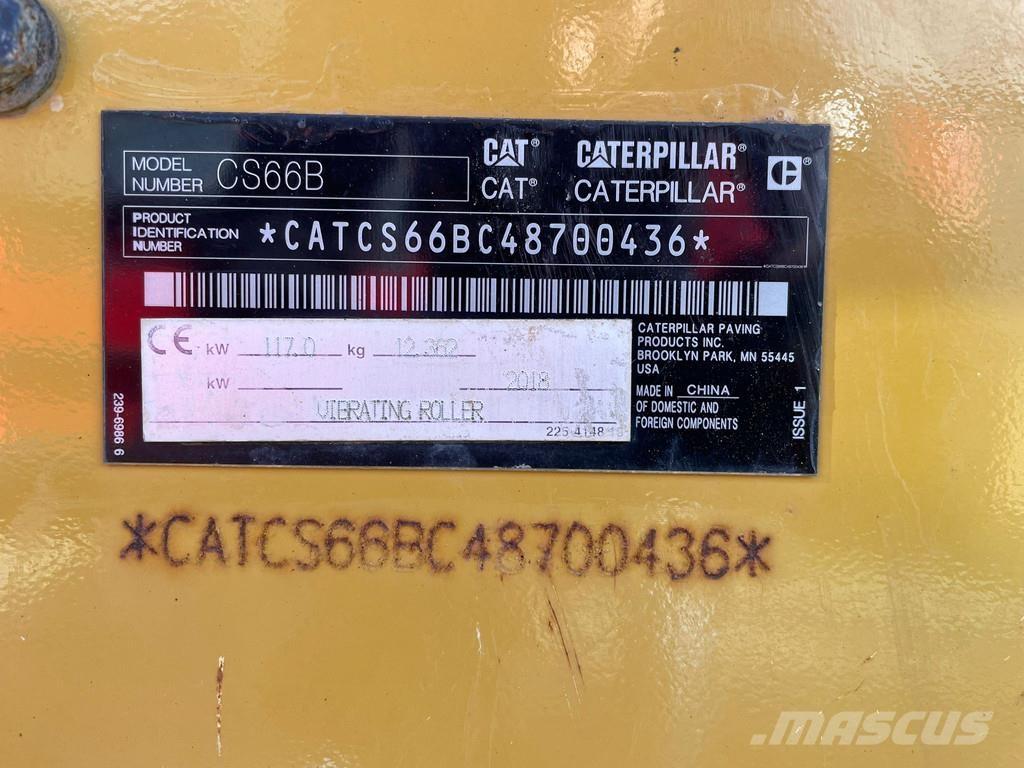 CAT CS66B Egydobos hengerek