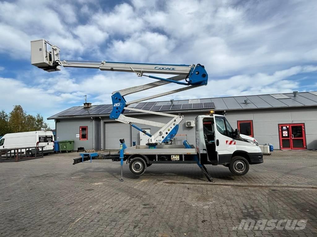 Iveco 35-140 Teherautóra szerelt emelők és állványok