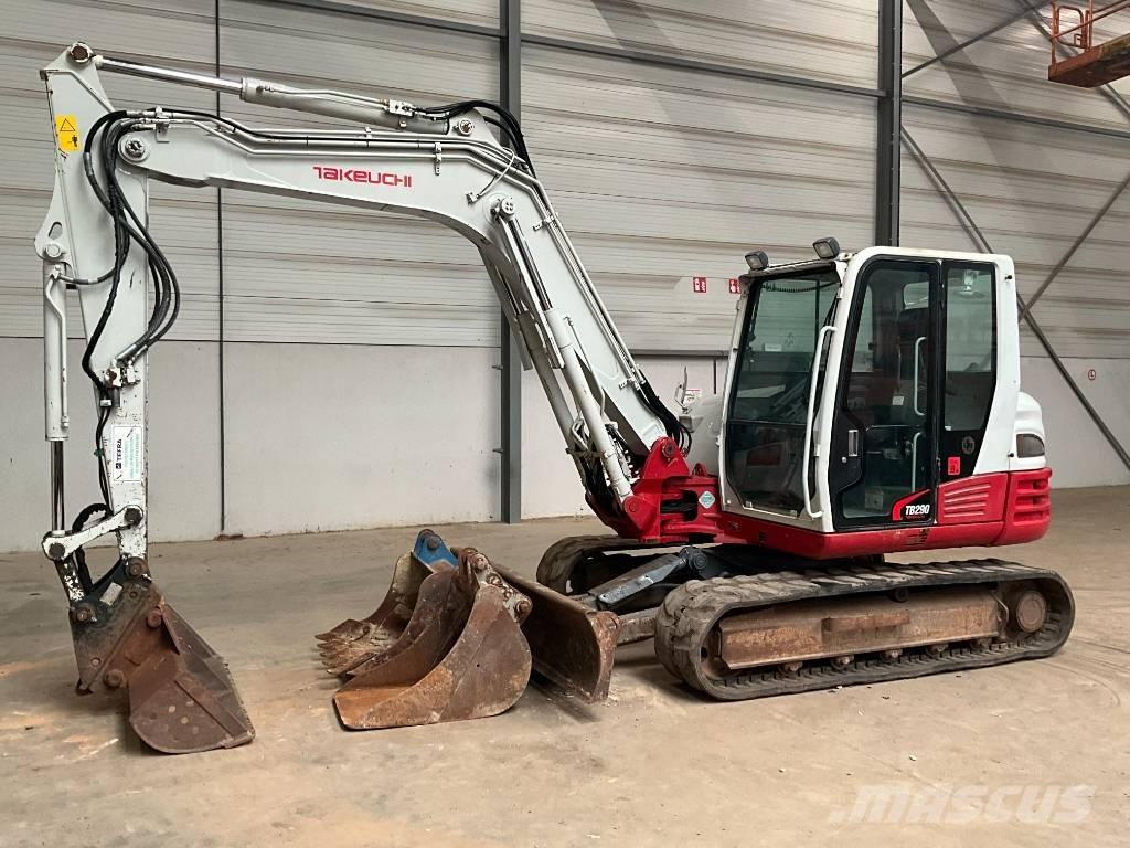 Takeuchi TB 290 Közepes (midi) kotrók 7 t - 12 t