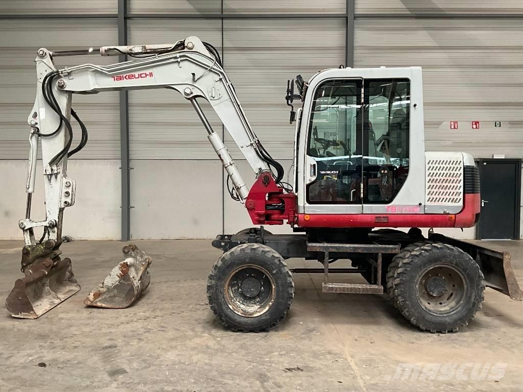Takeuchi TB 175 W Gumikerekes kotrók