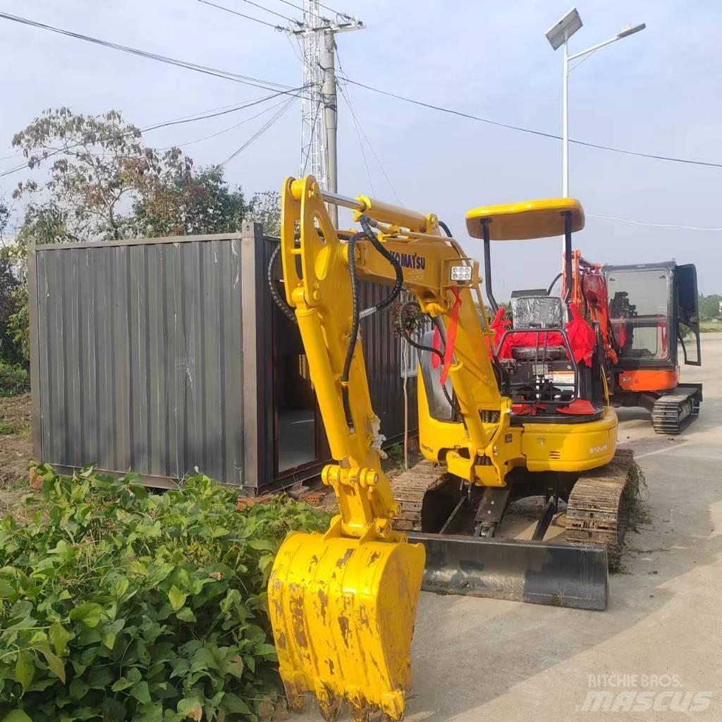Komatsu PC 35 MR Mini kotrók < 7t