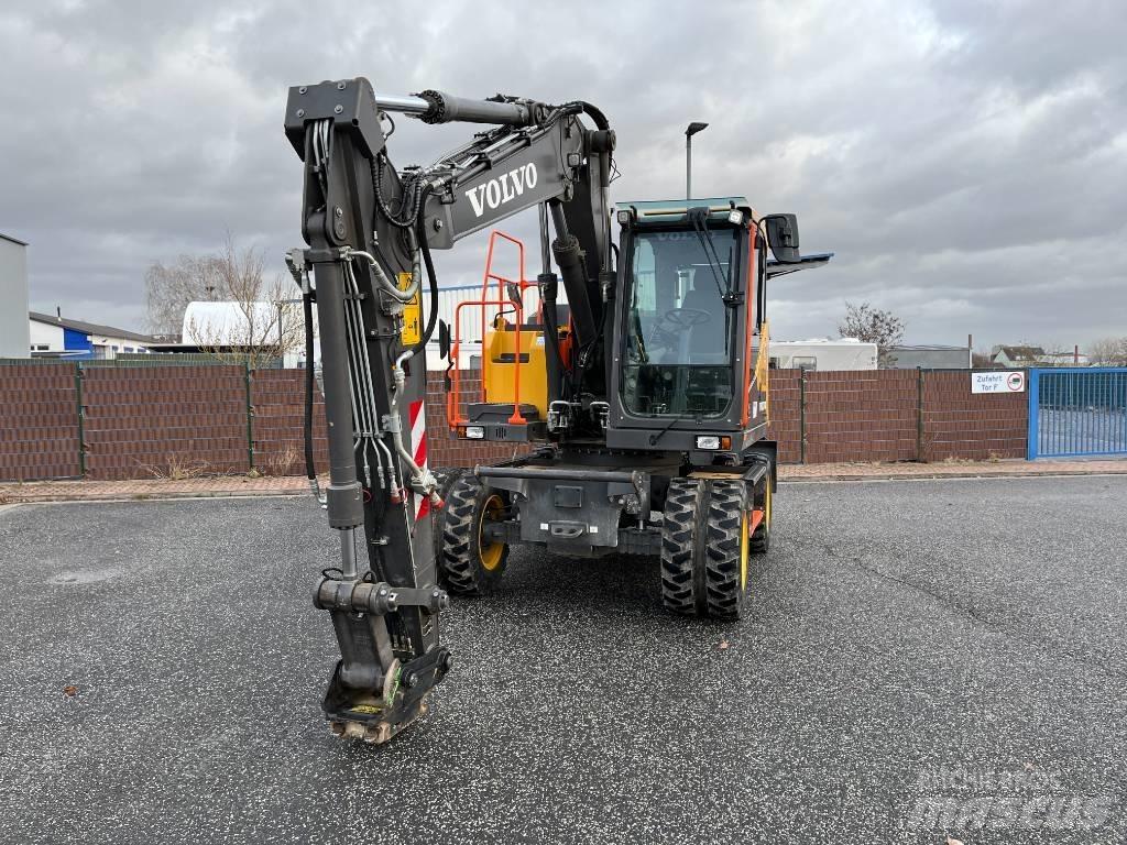 Volvo EWR130E Gumikerekes kotrók
