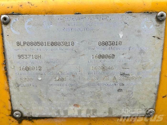 JCB 8052 Mini kotrók < 7t