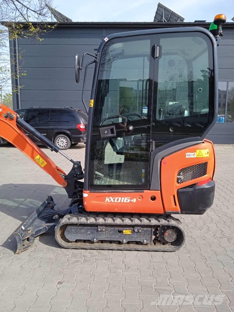 Kubota KX 016-4 Mini kotrók < 7t