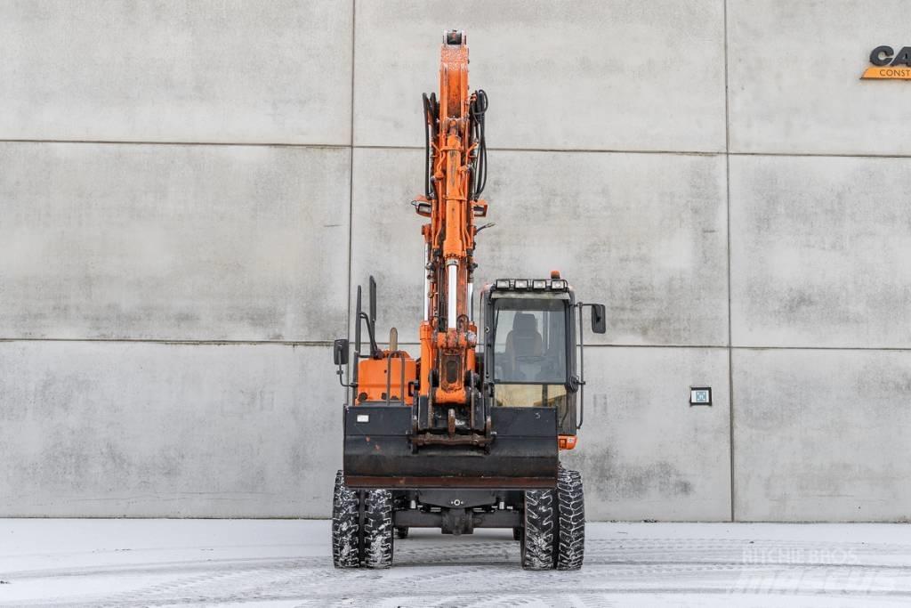 Doosan DX 140 W-3 Gumikerekes kotrók