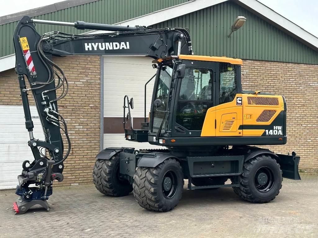 Hyundai HW140A Gumikerekes kotrók