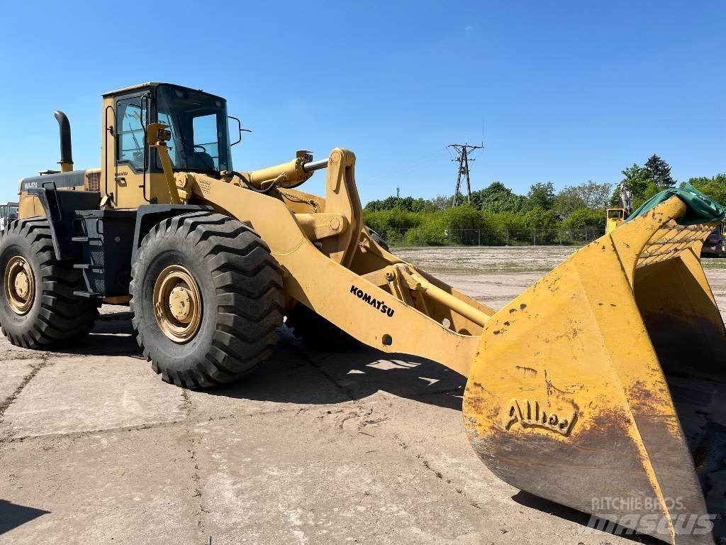 Komatsu WA 480 Gumikerekes homlokrakodók