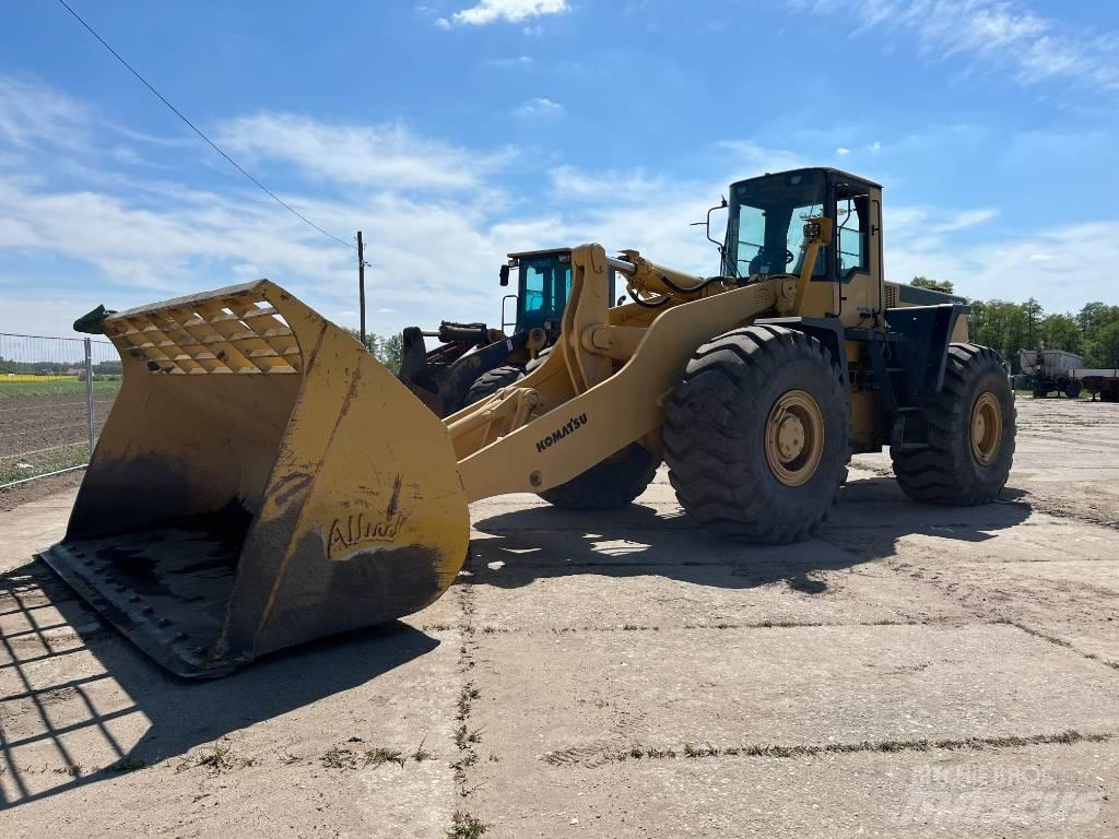Komatsu WA 480 Gumikerekes homlokrakodók
