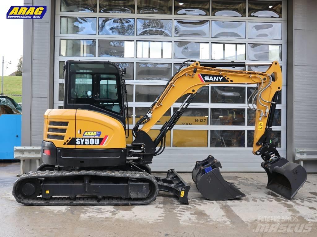 Sany SY 50 U Mini kotrók < 7t