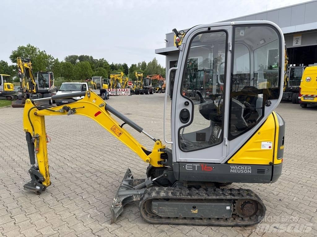 Wacker Neuson ET16 Lánctalpas kotrók