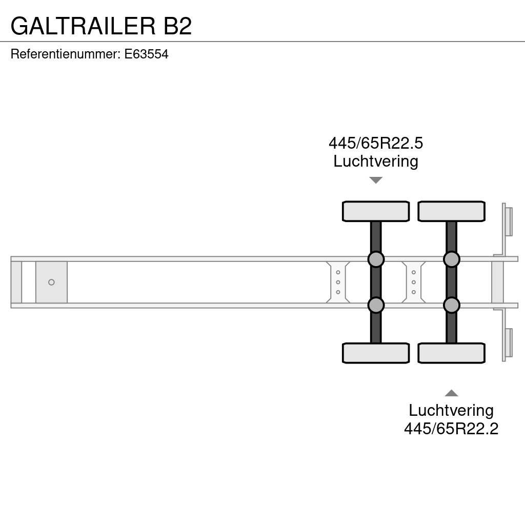  GALTRAILER B2 Billenő félpótkocsik
