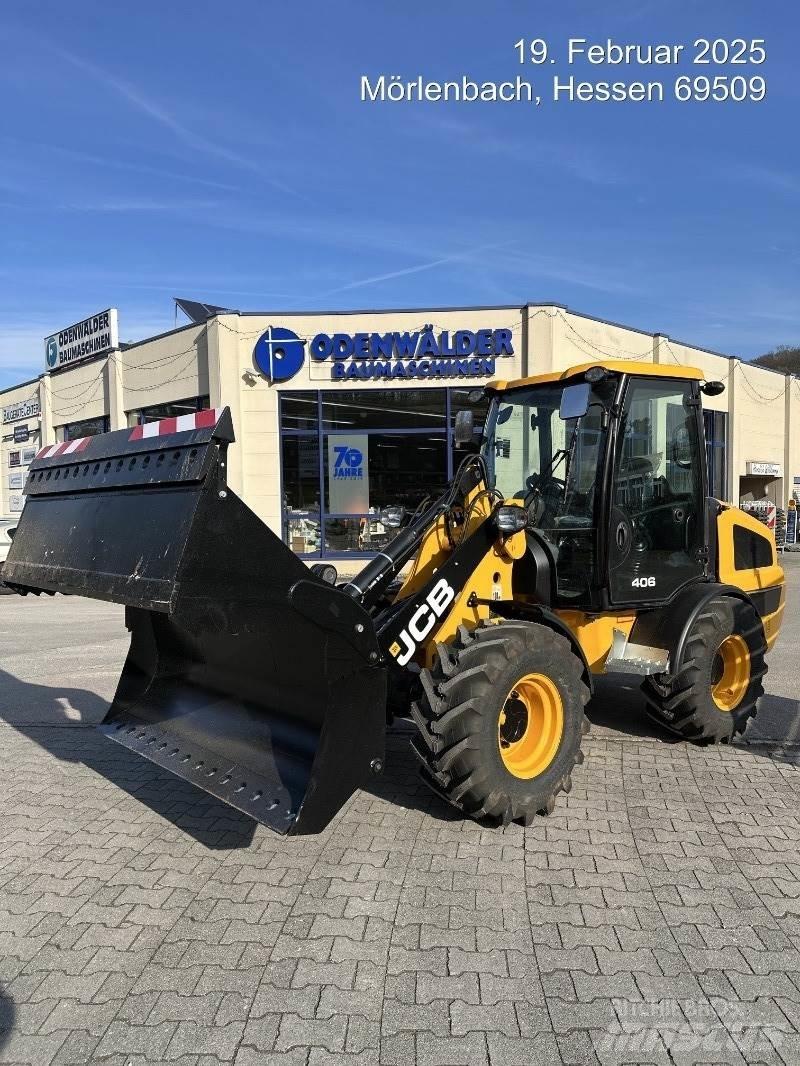 JCB 406 Gumikerekes homlokrakodók