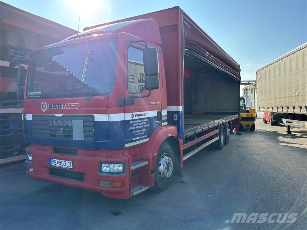 MAN TGM 22.280 Platós / Ponyvás teherautók