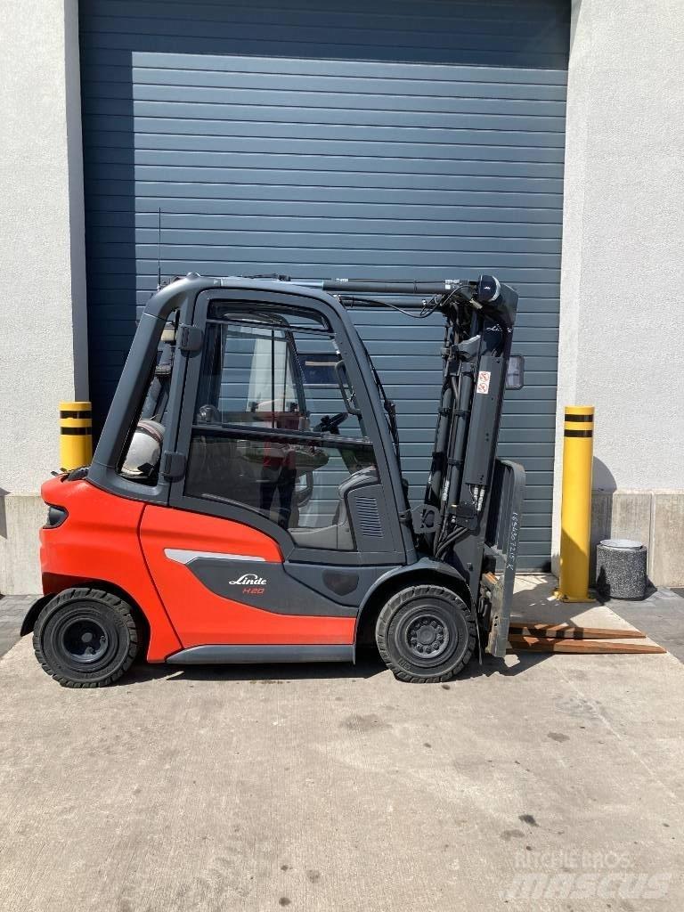 Linde H20T600/1202 Gázüzemű targoncák