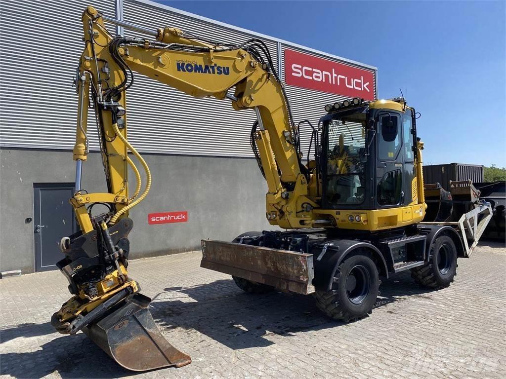Komatsu PW118MR-11 Gumikerekes kotrók