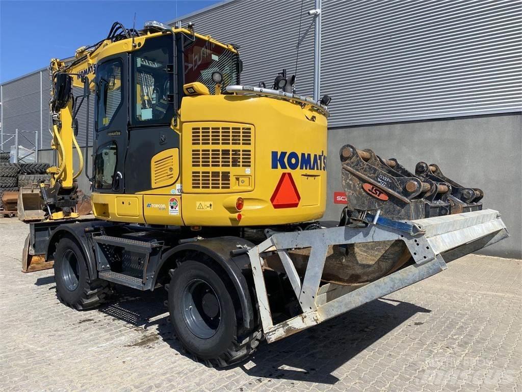 Komatsu PW118MR-11 Gumikerekes kotrók