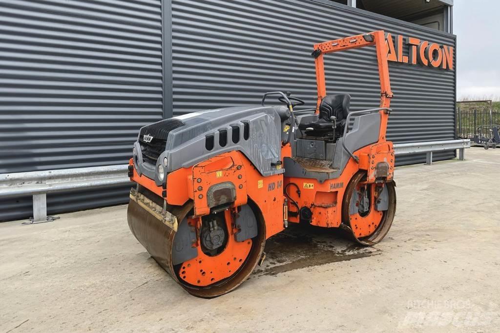 Hamm HD 14 VV Ikerdobos hengerek