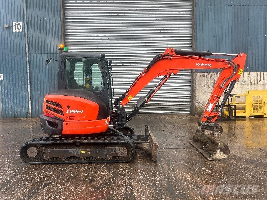 Kubota U 55-4 Mini kotrók < 7t