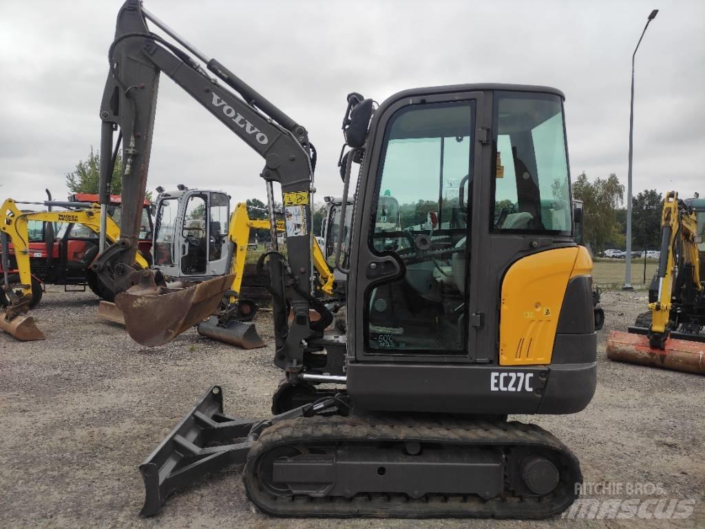 Volvo EC 27 C Mini kotrók < 7t