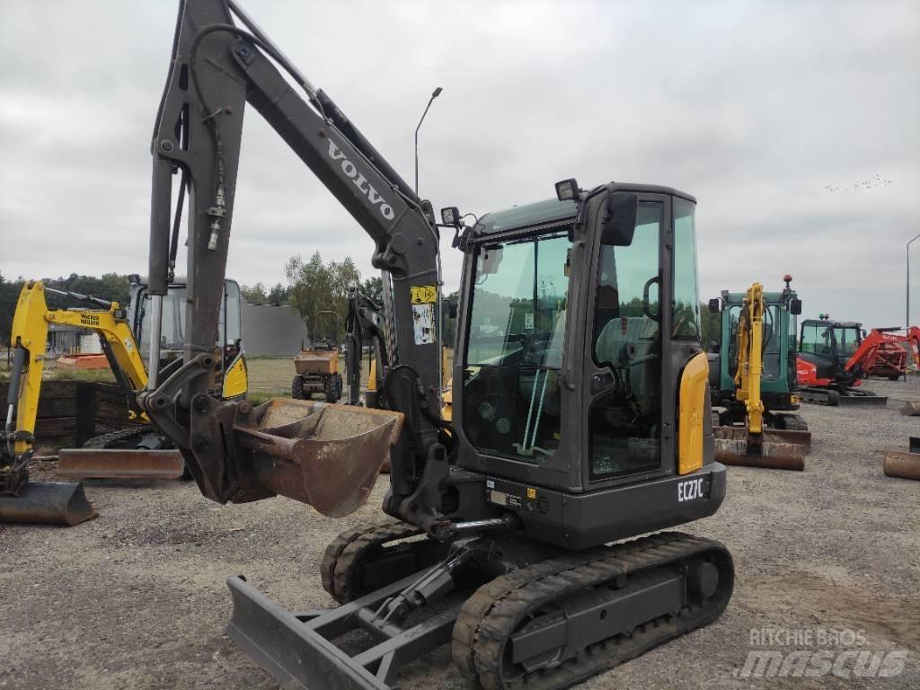 Volvo EC 27 C Mini kotrók < 7t