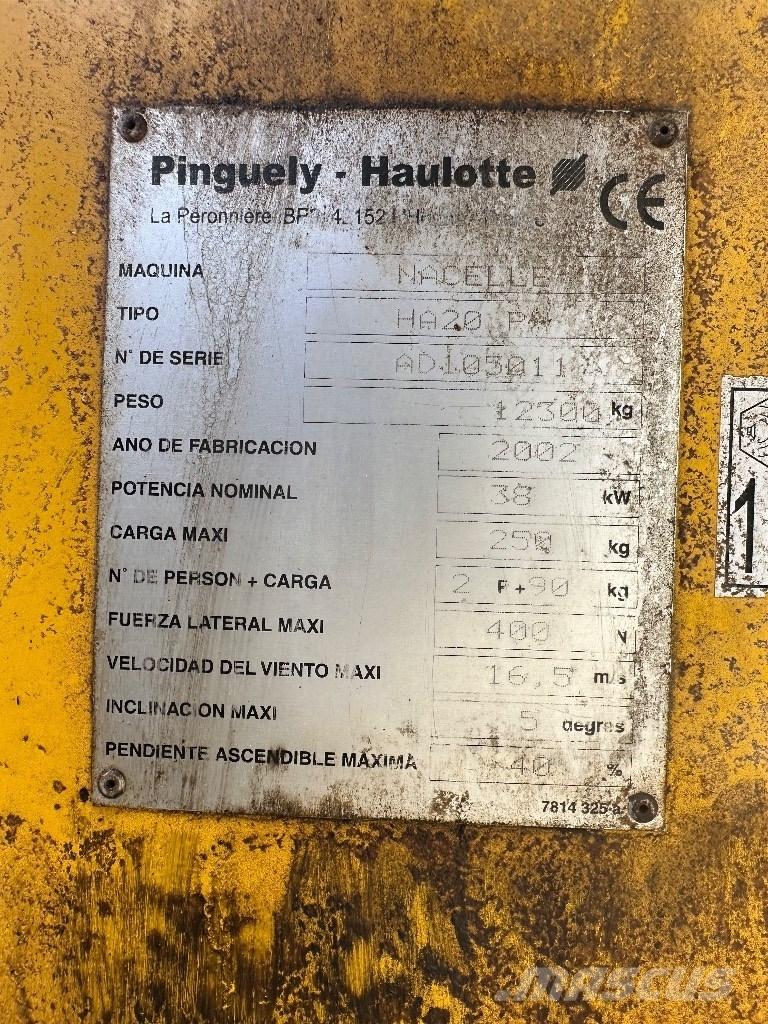 Haulotte HA 20 PX Karos emelők