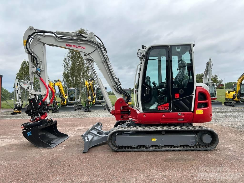 Takeuchi TB370 Mini kotrók < 7t