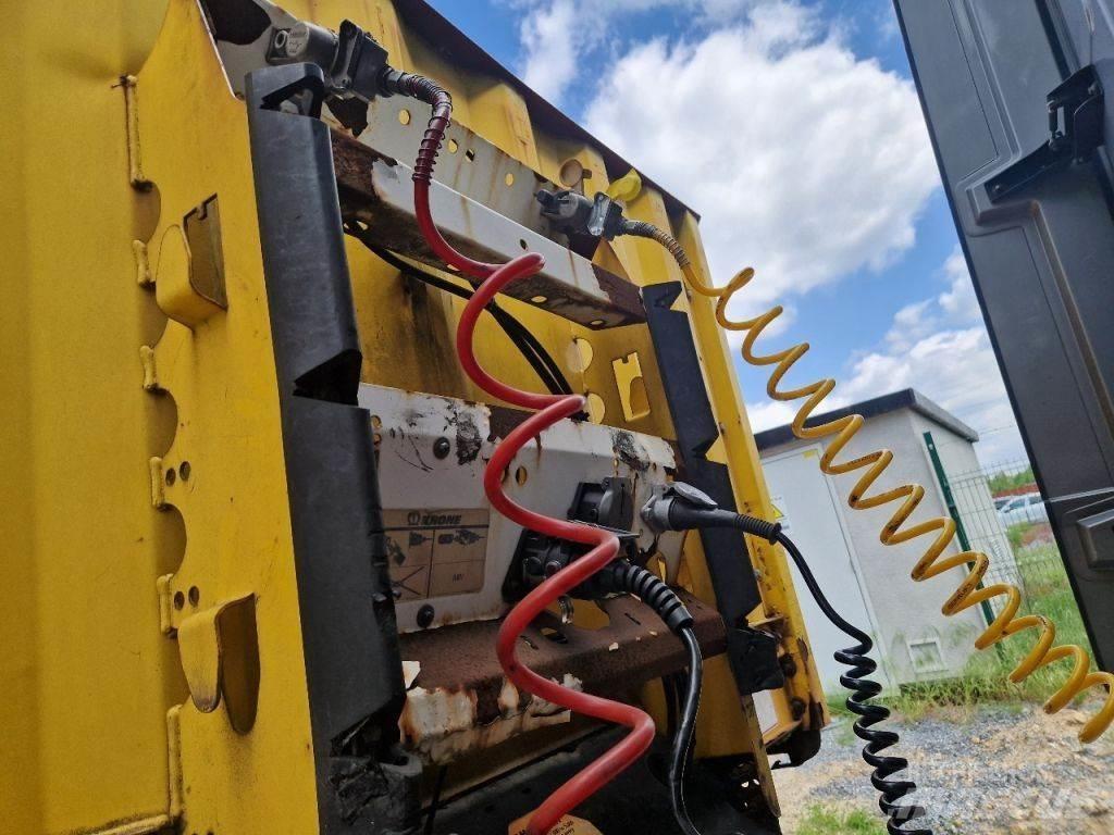 Krone SD 27 Platós / Ponyvás félpótkocsik
