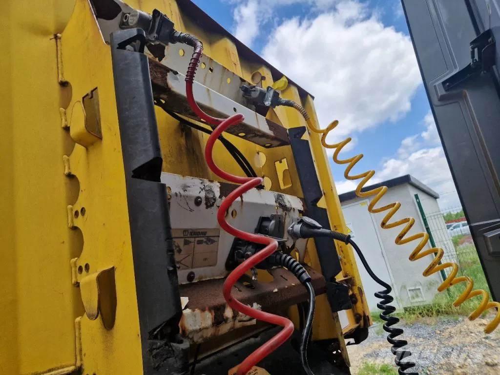 Krone SD 27 Platós / Ponyvás félpótkocsik