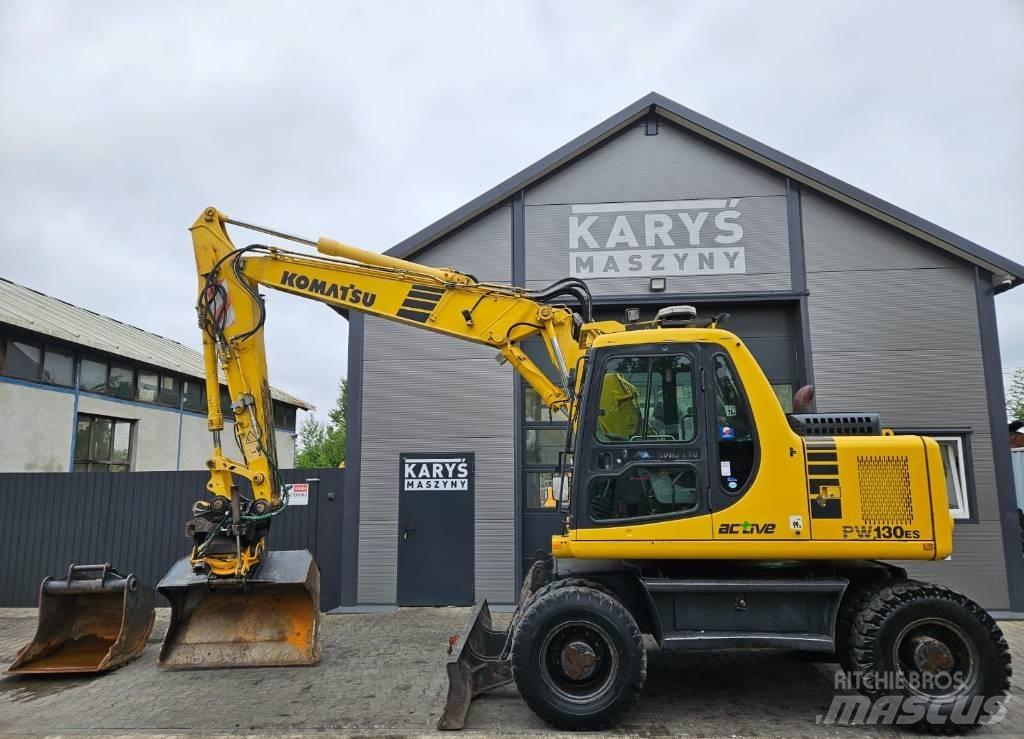 Komatsu PW 130ES-6K Gumikerekes kotrók