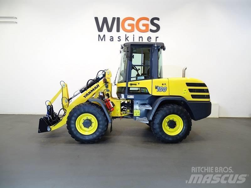 Yanmar V100-5 Gumikerekes homlokrakodók
